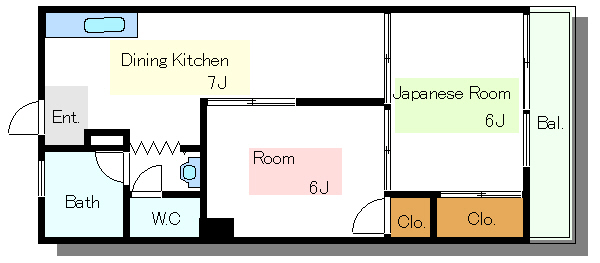 コーポパル 間取り