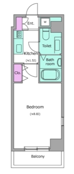 レジディア日本橋人形町 間取り