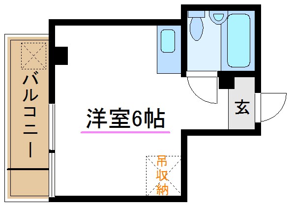 ウイング２１葛西 202号室 間取り
