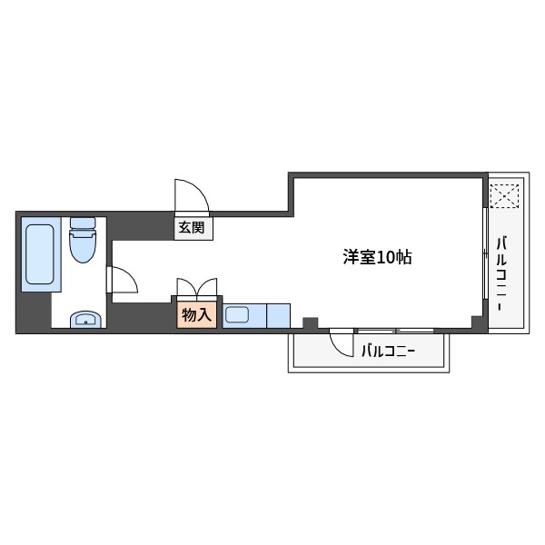 ハイムヒルトップ  間取り