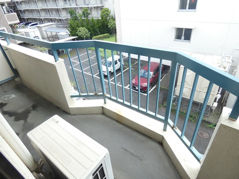 コーポイイダ ベランダ