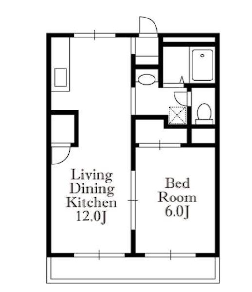 フレンドリーテラス六町 間取り