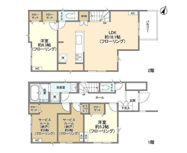 Kolet足立関原  間取り
