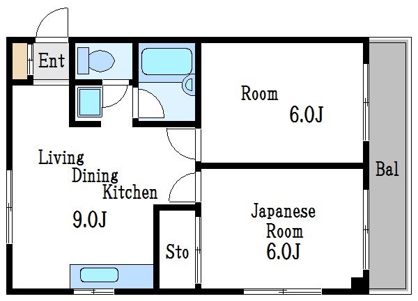 パークサイドハイツ 間取り図