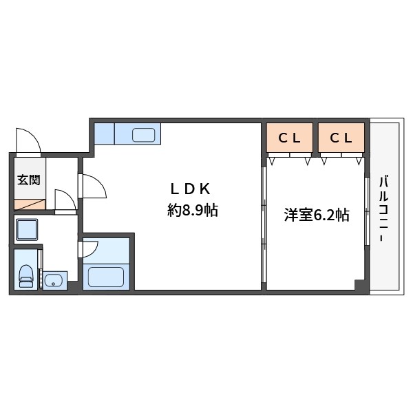 サンライズ田端Ⅱ 間取り