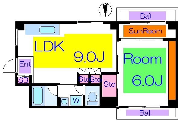 ベリーズフラット 間取り
