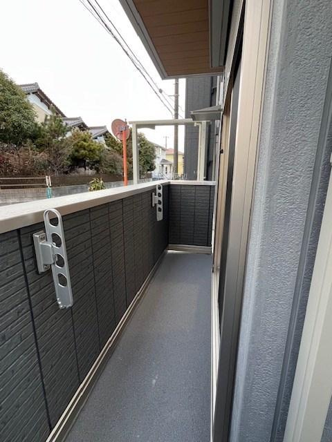 カサベルテ鹿骨 ベランダ