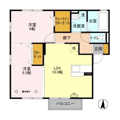 クローバーハウス 間取り