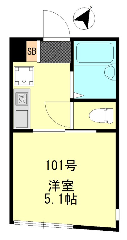KKハウス金町 間取り