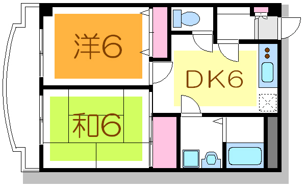 レ・シルフィード 間取り図