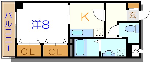 ベルメゾン瑞江 間取り