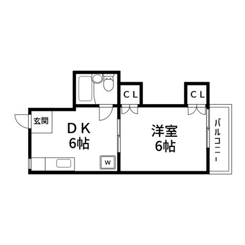 青和ハイツ 間取り