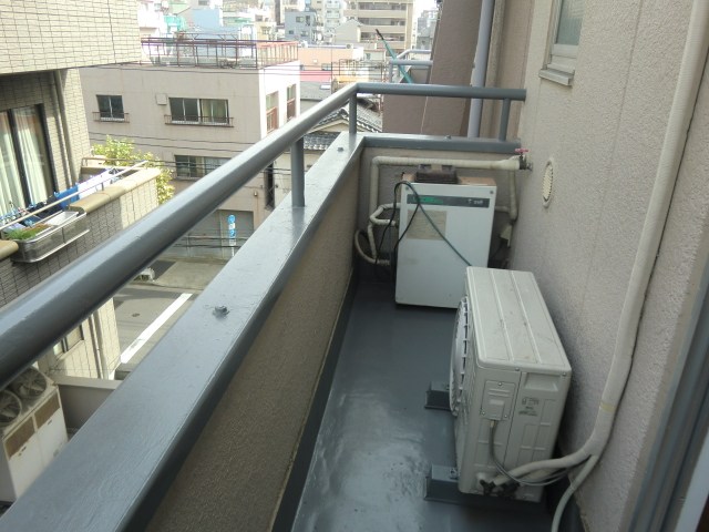 コーポマルナカ ベランダ