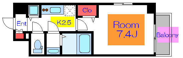 Ａｐａｒｔｍｅｎｔ桜 間取り