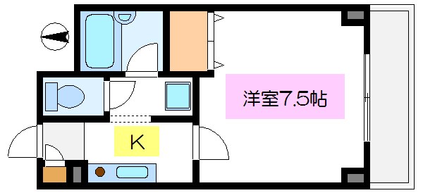 ＫＳキャトルセゾンⅢ 間取り