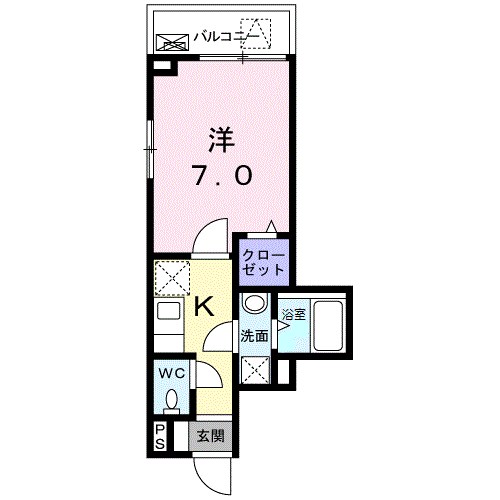 ル　コンフィーエ　サンカント 間取り