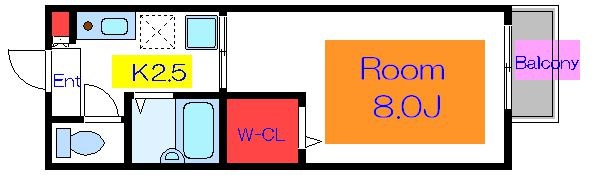 メゾン　ラ・パント 間取り