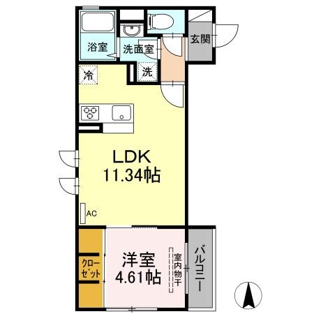 アンジュール綾瀬 間取り