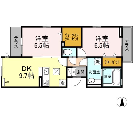 パレドールモア 間取り