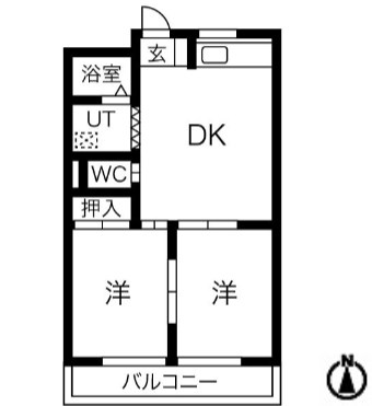 第2好美ハイツ 間取り