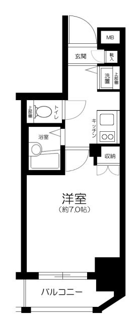 ガーラ・シティ亀戸 間取り図