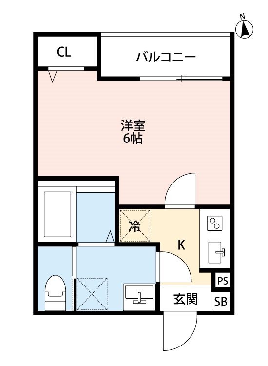 CRASTINE西尾久 間取り