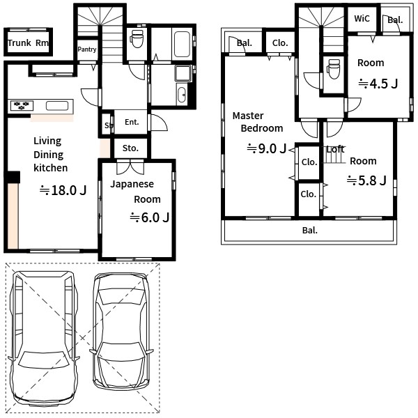 新里町戸建 間取り