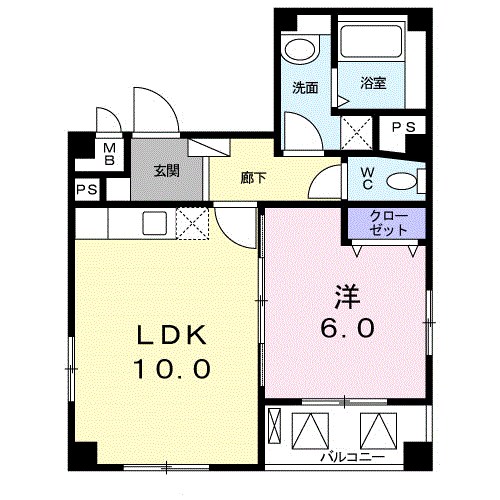 グラース　ビオラⅡ 間取り