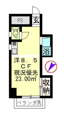 ニューシャトレーマンション  間取り
