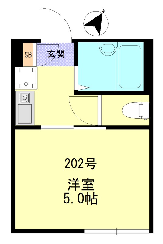KKハウス金町 間取り
