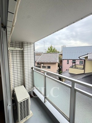 ハイツかつら ベランダ