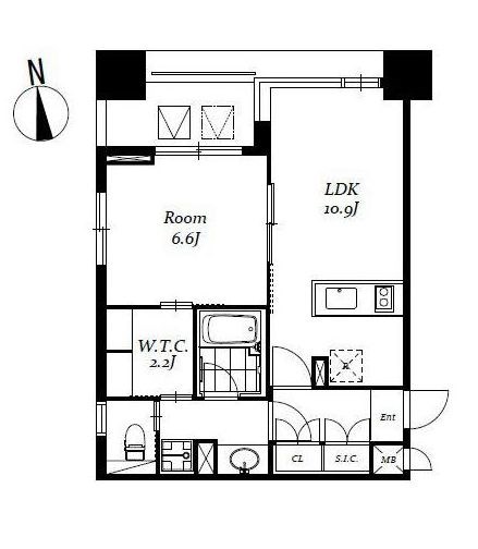 レジディア日本橋馬喰町Ⅲ 間取り