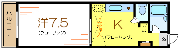スターロッジ　１号館 間取り