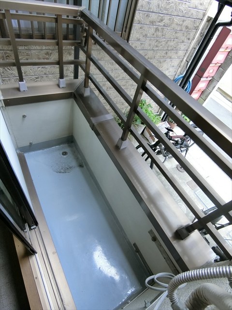 エール谷中    ベランダ