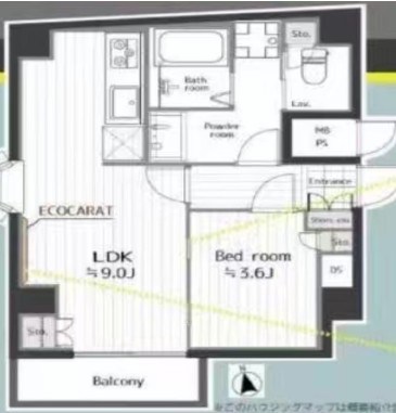 ダイアパレス北千住第2 間取り
