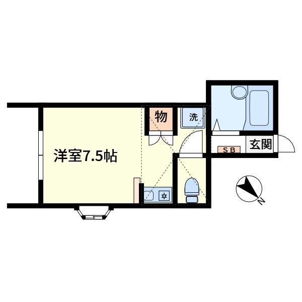 メゾンKEYS 間取り
