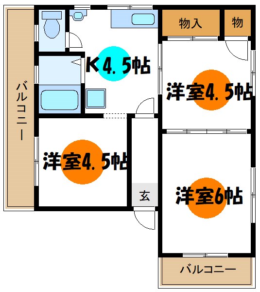 金城ビル 間取り