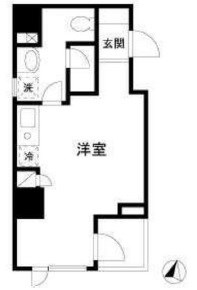 シャンブリーズ三越前  間取り