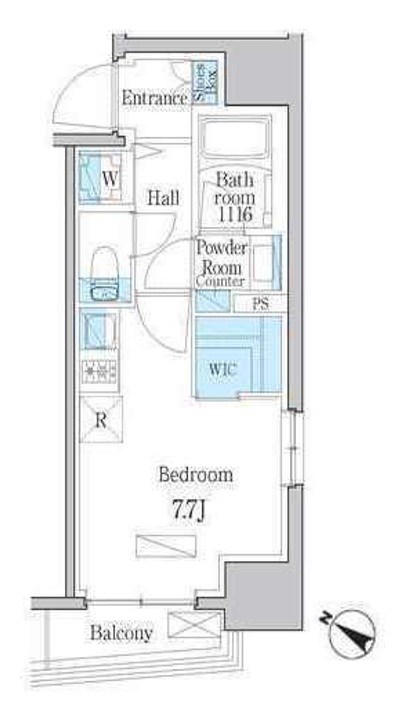 デュオフラッツ日本橋水天宮 間取り