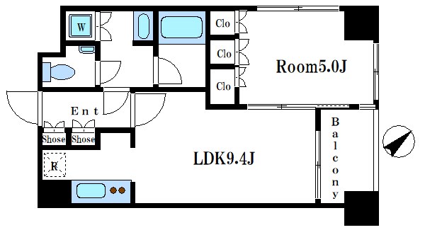 コンフォリア日本橋人形町ノース 間取り