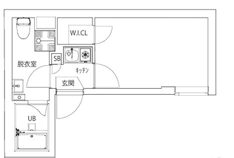 CITY WALK王子 間取り