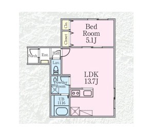デベルト立花 間取り