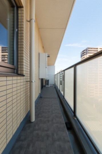 バウスフラッツ王子神谷 ベランダ