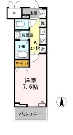 Rising Place Kameido 間取り