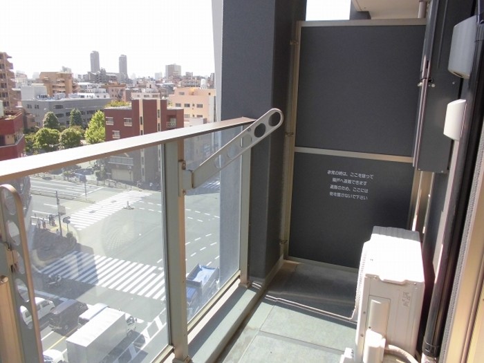 Rising Place Kameido ベランダ