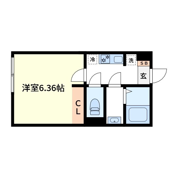 カインドネス亀有Ⅱ 間取り