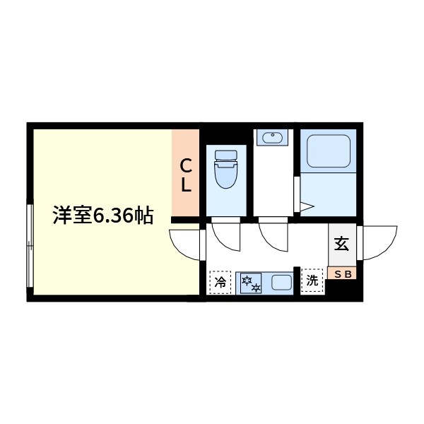 カインドネス亀有Ⅱ 間取り