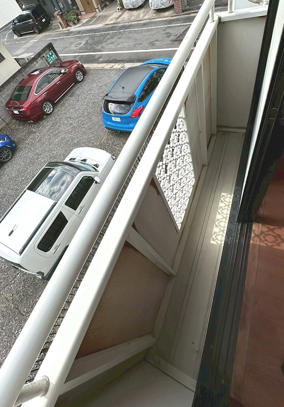 セジュール・カンダB棟 ベランダ