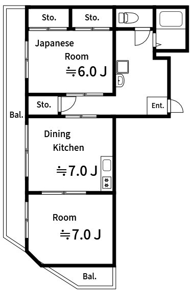 第六小崎ビル 間取り