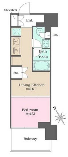 ウエリスアーバン水天宮前  間取り